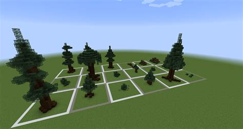 spruce tree minecraft|minecraft spruce tree farm spacing.